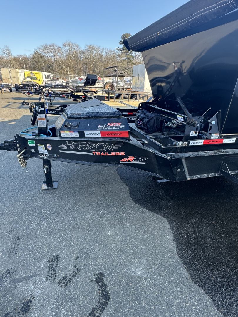 New 2026 Horizon Trailers RDZ14 ROLL-OFF Dump Trailer & 2 TUBS