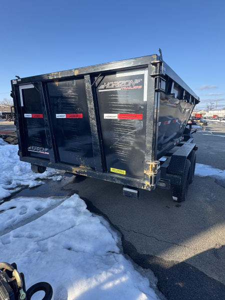 New 2026 Horizon Trailers RDZ14 ROLL-OFF Dump Trailer & 2 TUBS