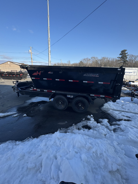 New 2026 Horizon Trailers RDZ14 ROLL-OFF Dump Trailer & 2 TUBS