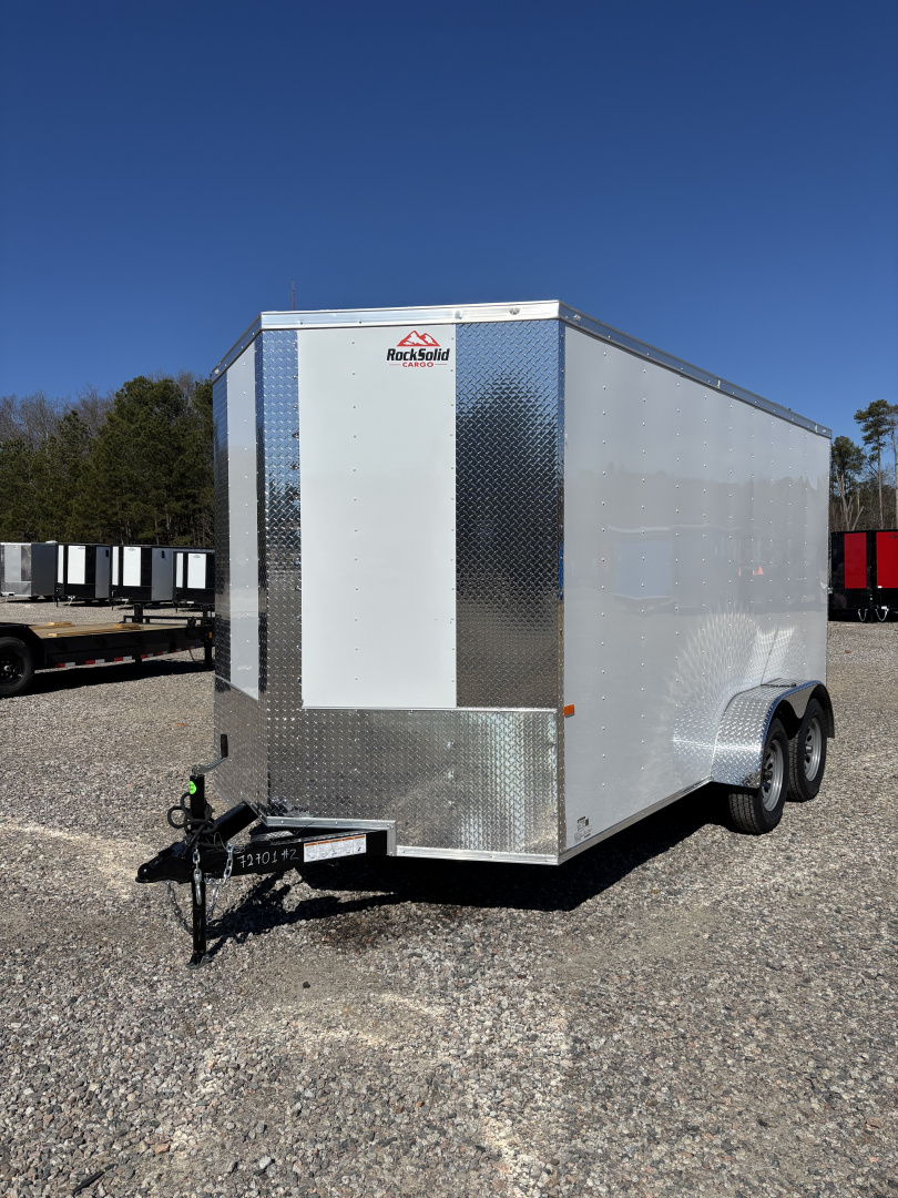 New 2026 Rock Solid Cargo 7 X 14 TA Cargo / Enclosed Trailer