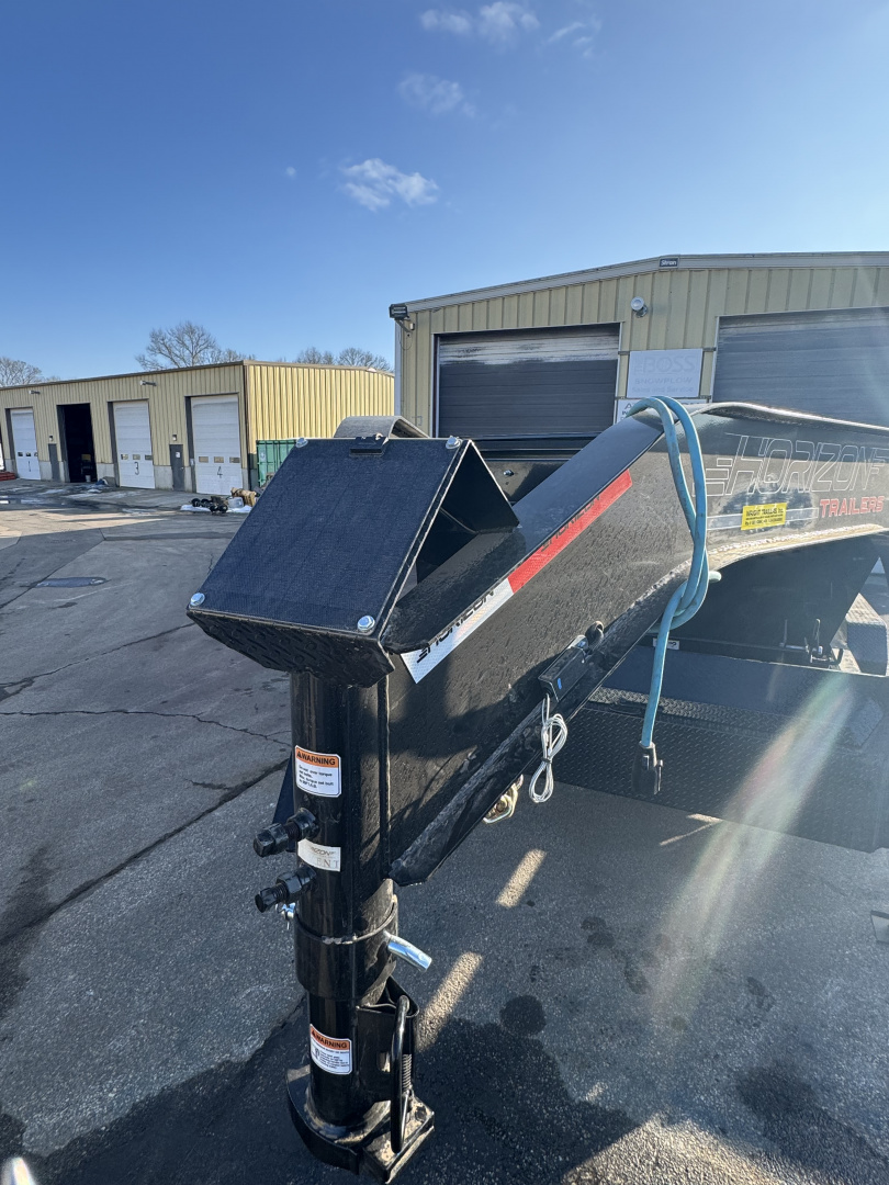 New 2026 Horizon Trailers RDZ14 GOOSENECK ROLL-OFF Dump Trailer & 2 TUBS