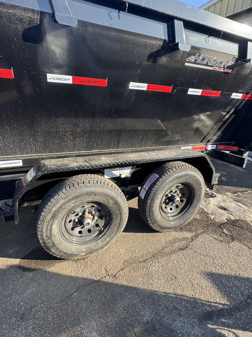 New 2026 Horizon Trailers RDZ14 GOOSENECK ROLL-OFF Dump Trailer & 2 TUBS