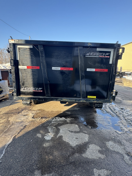 New 2026 Horizon Trailers RDZ14 GOOSENECK ROLL-OFF Dump Trailer & 2 TUBS