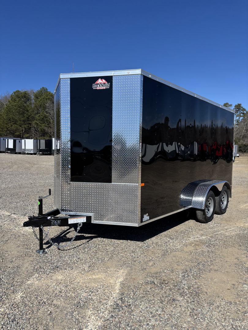New 2026 Rock Solid Cargo 7 X 14 7K Enclosed Trailer