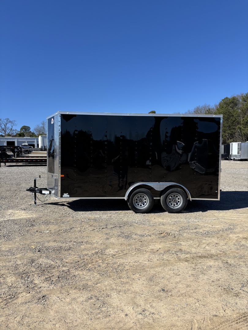 New 2026 Rock Solid Cargo 7 X 14 7K Enclosed Trailer