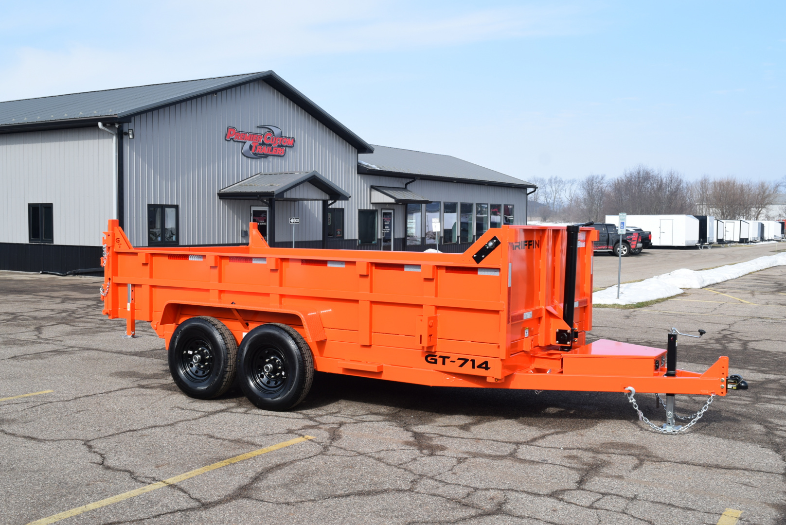 New 2026 Griffin Trailers GT714 Dump Trailer