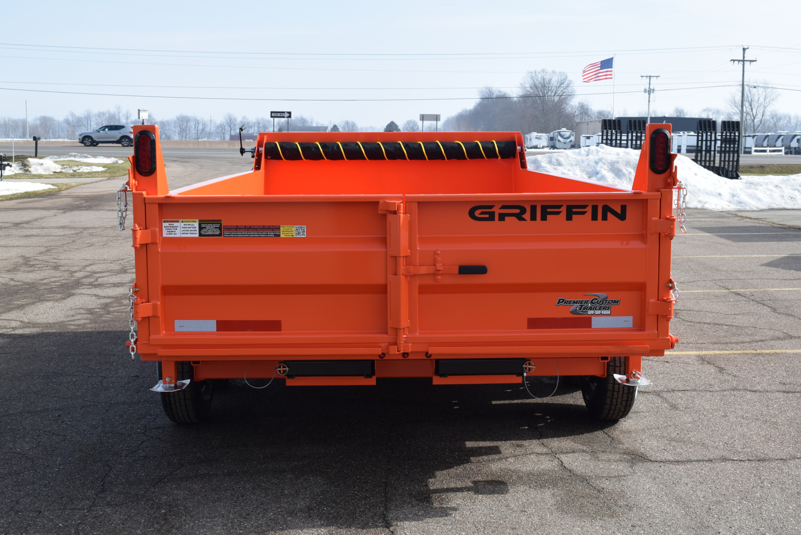 New 2026 Griffin Trailers GT714 Dump Trailer