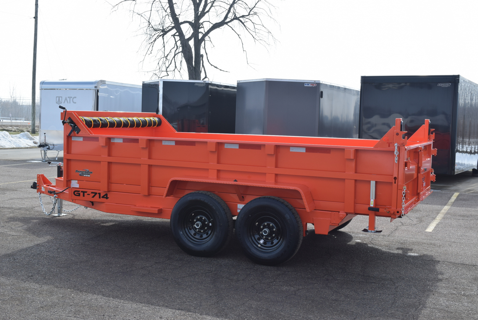 New 2026 Griffin Trailers GT714 Dump Trailer