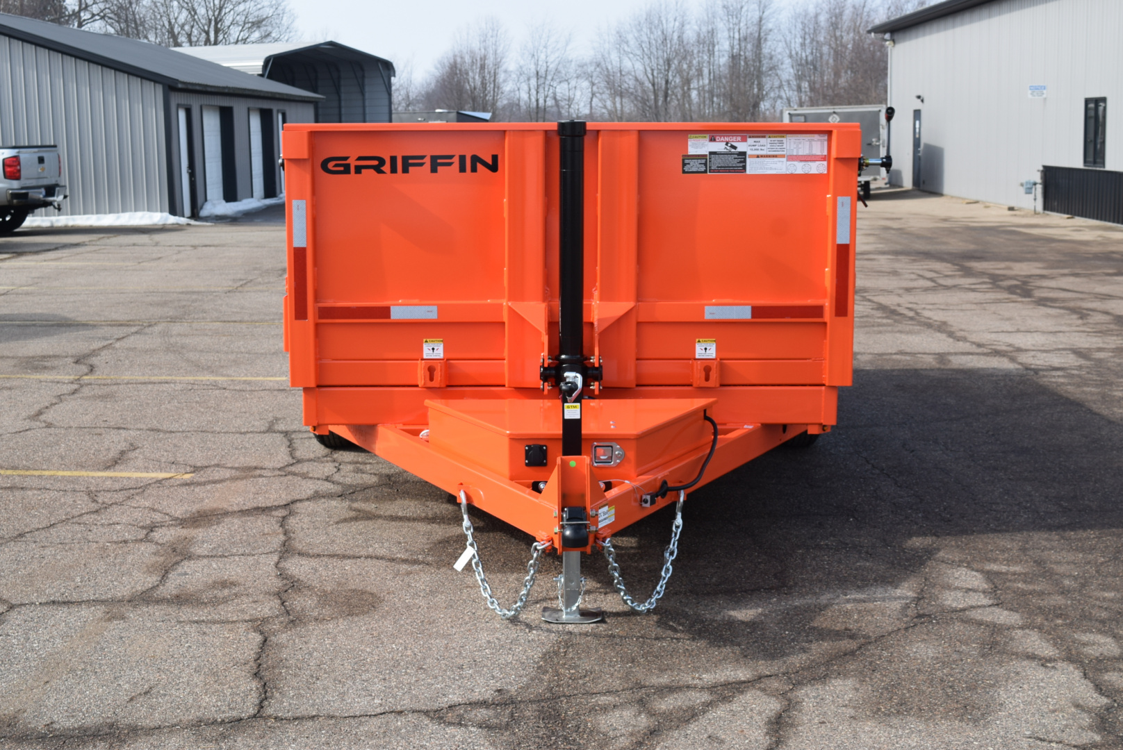 New 2026 Griffin Trailers GT714 Dump Trailer