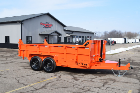 New 2026 Griffin Trailers GT714 Dump Trailer