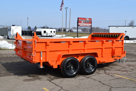 New 2026 Griffin Trailers GT714 Dump Trailer