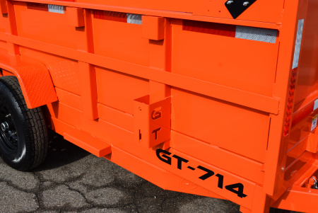 New 2026 Griffin Trailers GT714 Dump Trailer