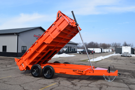 New 2026 Griffin Trailers GT714 Dump Trailer