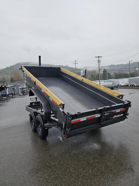 New DUMP TRAILER 2026 Diamond C LPT207 82X14 LOW PROFILE 14000 GVWR CEMENT GRAY