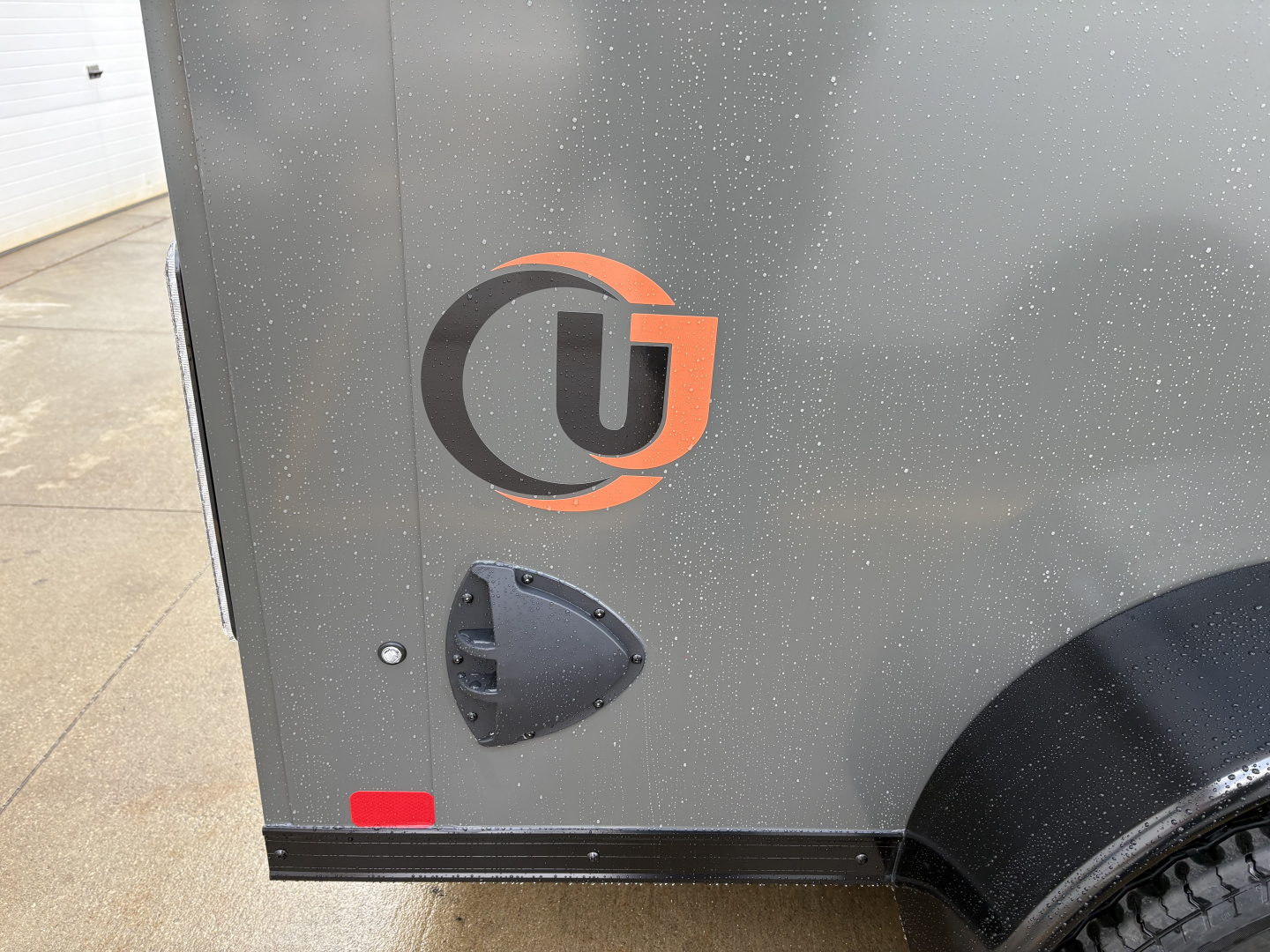 New 2026 United Trailers UJ 7'X14' WEDGE NOSE RAMP DOOR Cargo / Enclosed Trailer