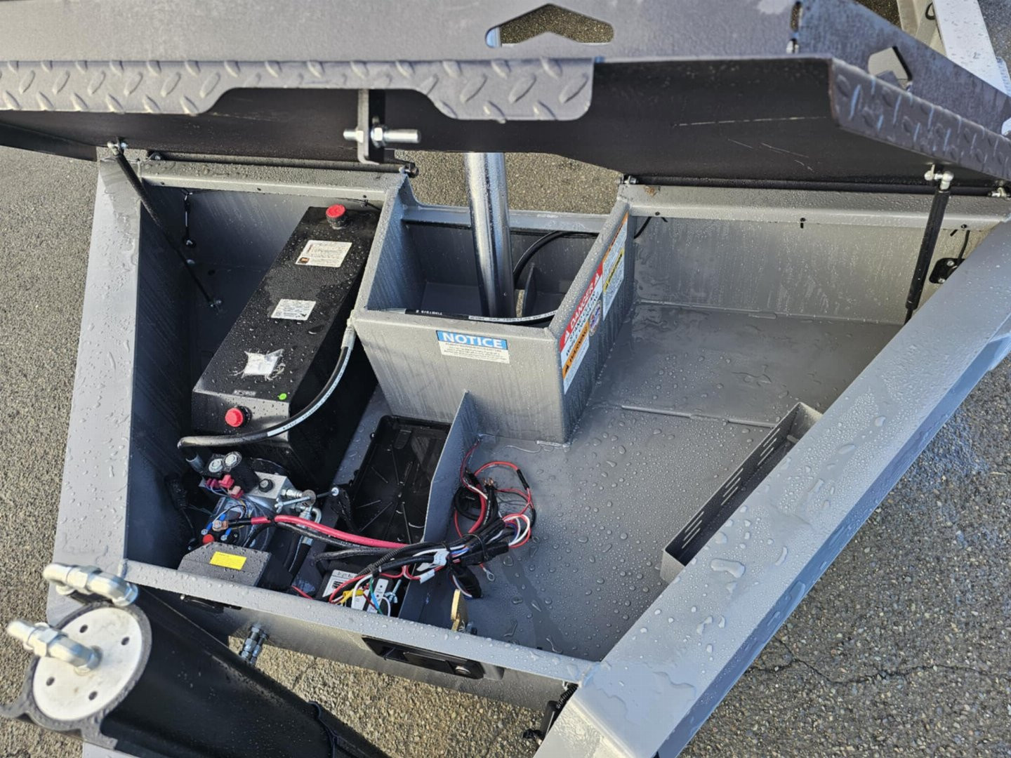 New 2026 Diamond C Trailers PACESETTER LPT207 82X14 LOW PROFILE 14K Dump Trailer CEMENT GRAY