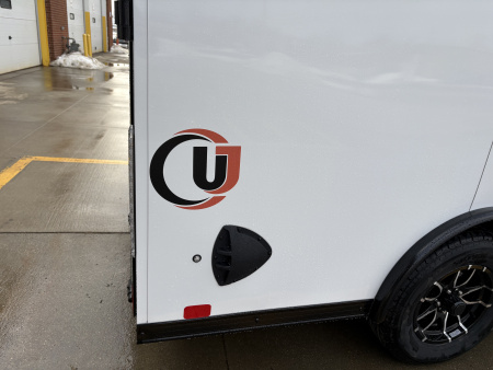 New 2026 United Trailers UJ 8.5'X16' WEDGE NOSE RAMP DOOR Cargo / Enclosed Trailer