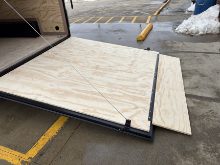 New 2026 United Trailers UJ 8.5'X16' WEDGE NOSE RAMP DOOR Cargo / Enclosed Trailer