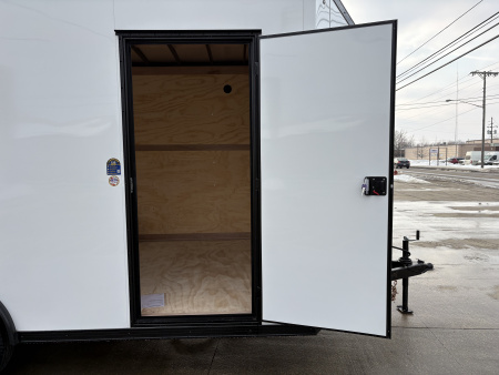 New 2026 United Trailers UJ 8.5'X16' WEDGE NOSE RAMP DOOR Cargo / Enclosed Trailer