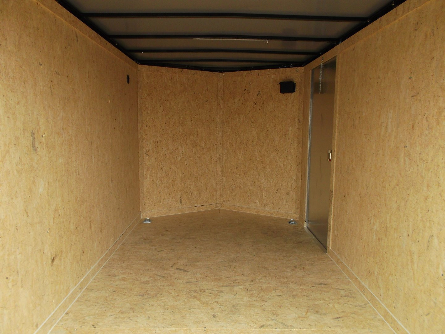 New 2026 Covered Wagon Trailers 7x12 Single Axle Cargo / Enclosed Trailer / Extra Wide Ramp / RV Side Door / 6'6" Interior / LEDs / .030 White Semi-Screwless Exterior