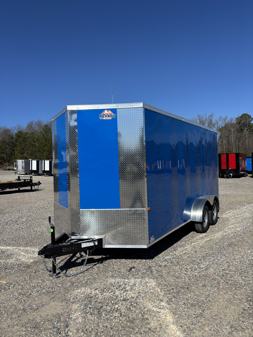 New 2026 Rock Solid Cargo 7 x 16 7k Enclosed Trailer
