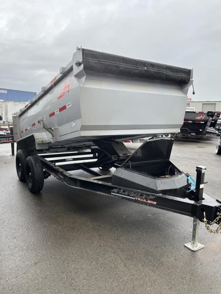 New 2026 Horizon Trailers HZ612X77X3BP5.2K Dump Trailer