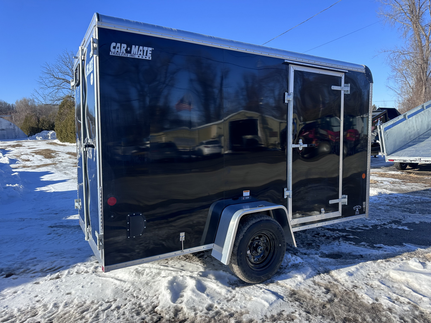 New 2026 CarMate 6x12 Enclosed Barn doors