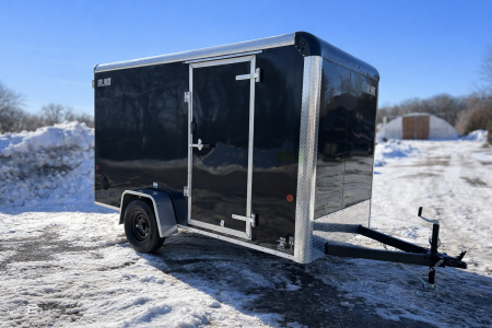 New 2026 CarMate 6x12 Enclosed Barn doors