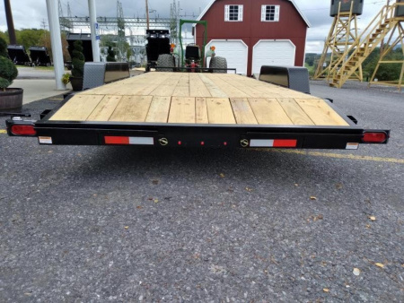 New Quality Trailers 20' General Duty Wood Deck Car Hauler / 9.9K GVWR