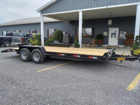 New Quality Trailers 20' General Duty Wood Deck Car Hauler / 9.9K GVWR