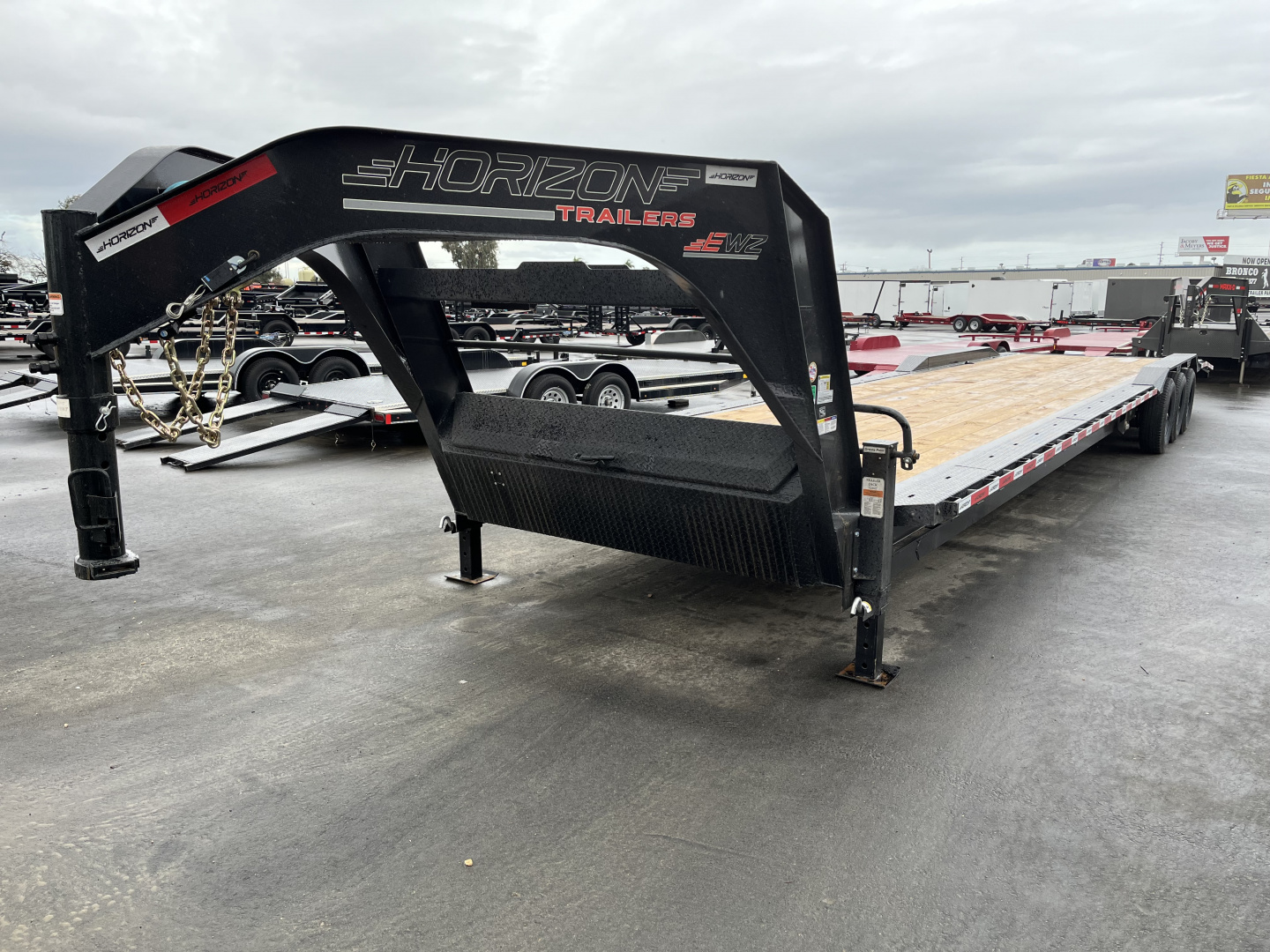 New 2026 Horizon Trailers EWZ40X102X30GN7K Flatbed Trailer