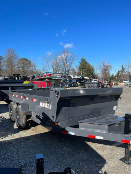 New 2026 Norstar DCB Series / 83" X 14' / 2-7,000# Electric Brake Axles / Scissor Hoist / Barn Door Rear Gates