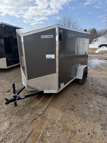 New 2026 US Cargo 5X10 W/RAMP DOOR Cargo / Enclosed Trailer