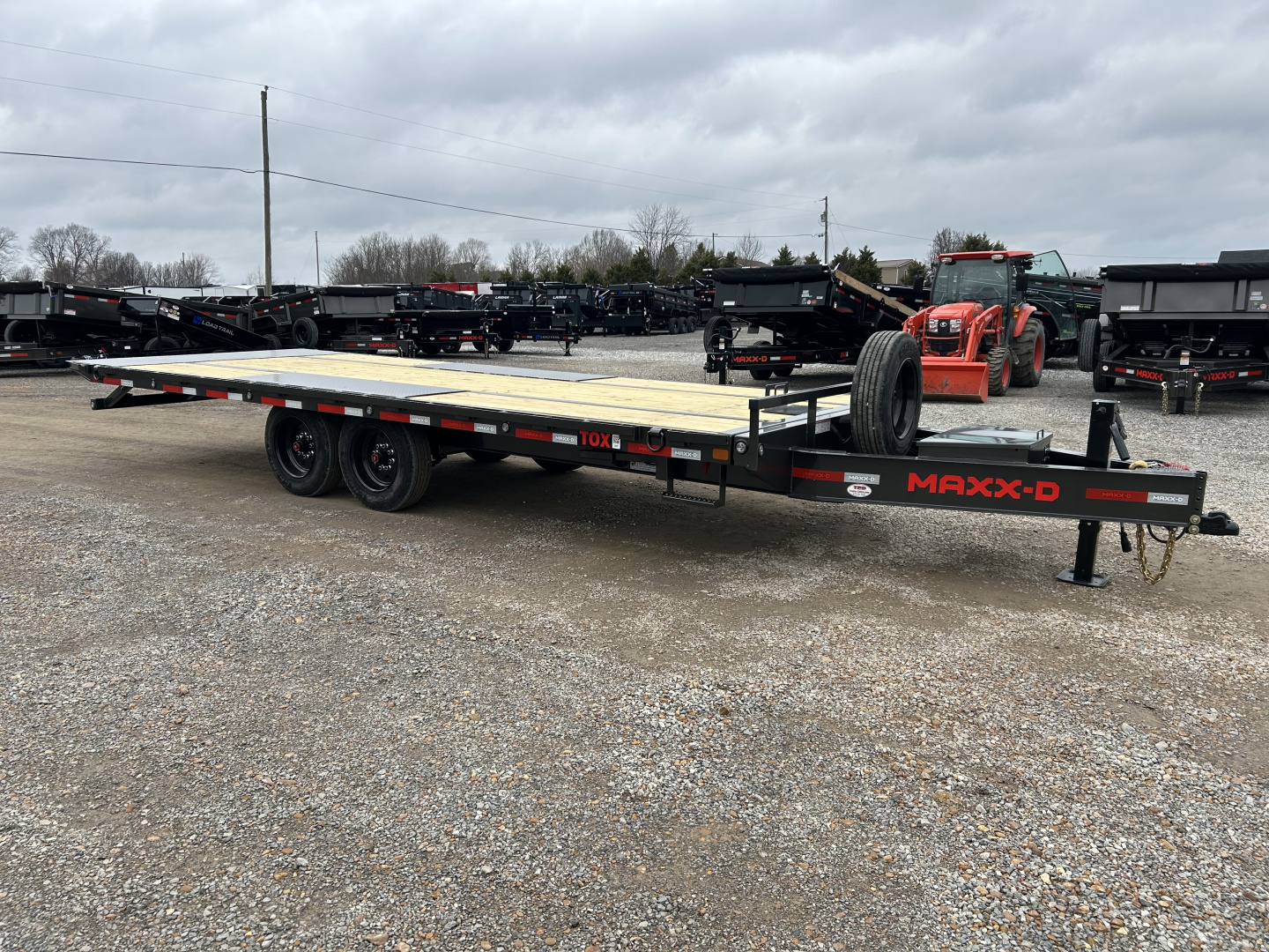 New 2026 MAXXD Deckover Tilt Trailer | 102" x 22' 17.5K GVWR