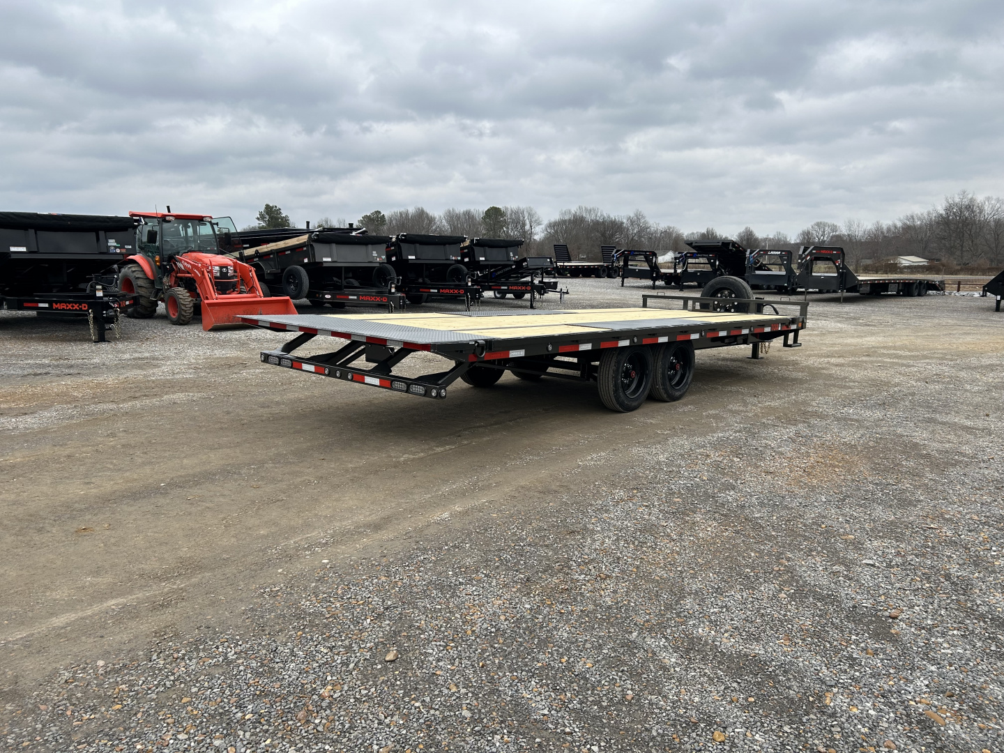 New 2026 MAXXD Deckover Tilt Trailer | 102" x 22' 17.5K GVWR