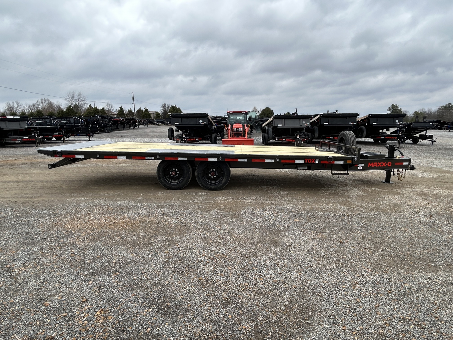 New 2026 MAXXD Deckover Tilt Trailer | 102" x 22' 17.5K GVWR