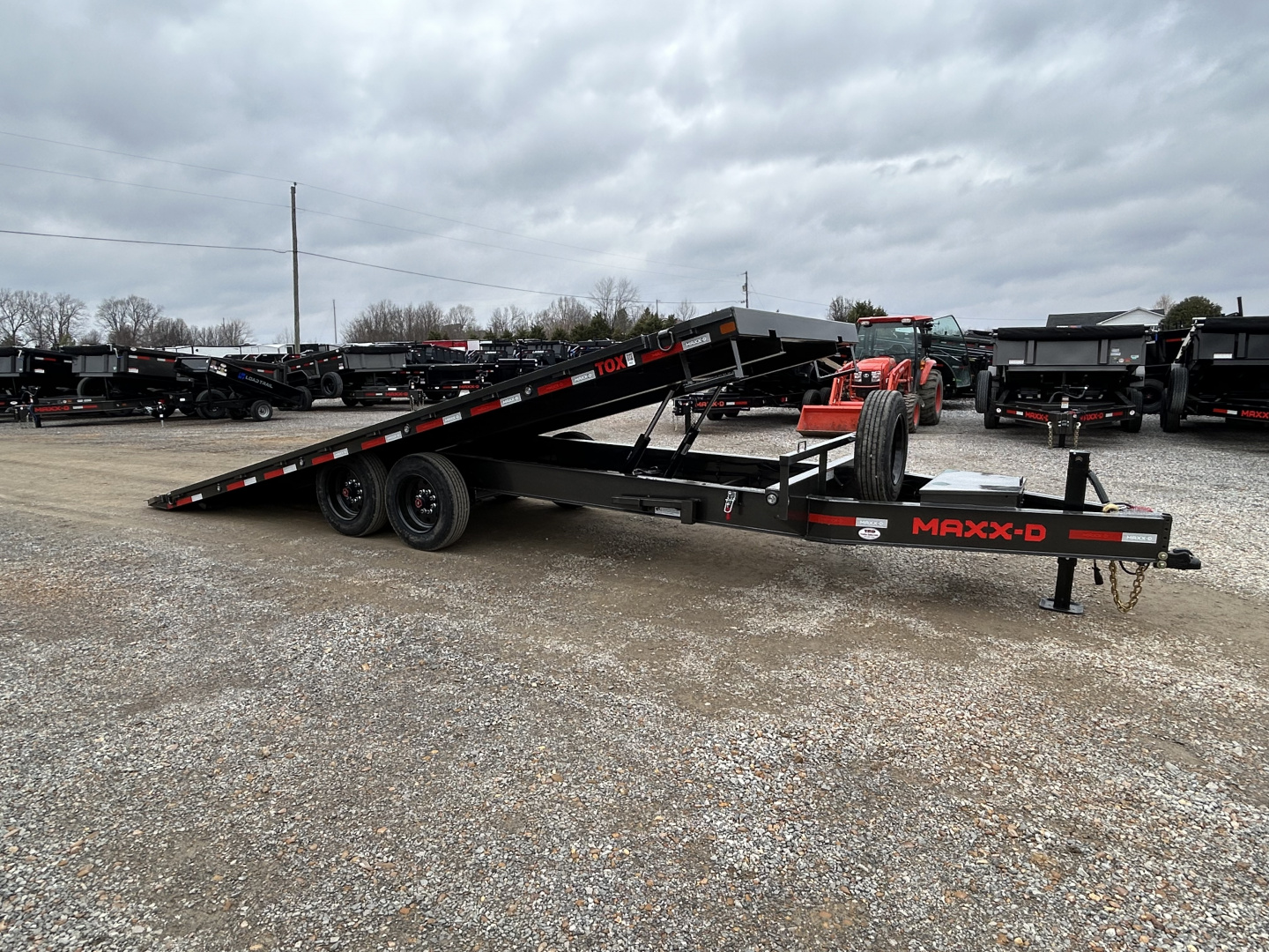 New 2026 MAXXD Deckover Tilt Trailer | 102" x 22' 17.5K GVWR