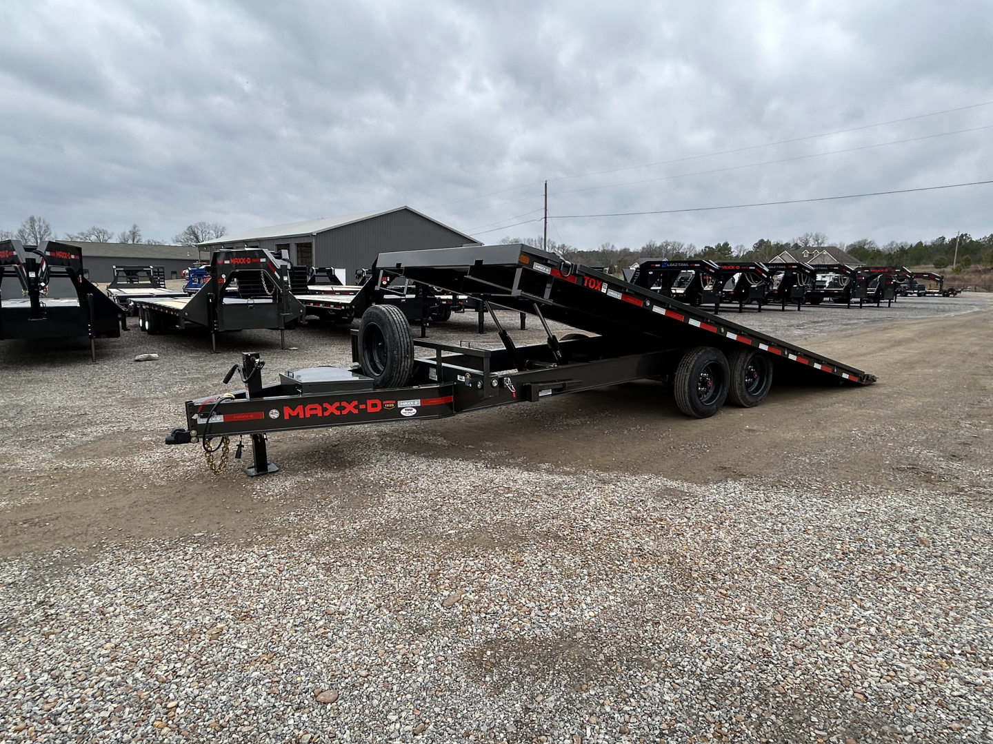 New 2026 MAXXD Deckover Tilt Trailer | 102" x 22' 17.5K GVWR