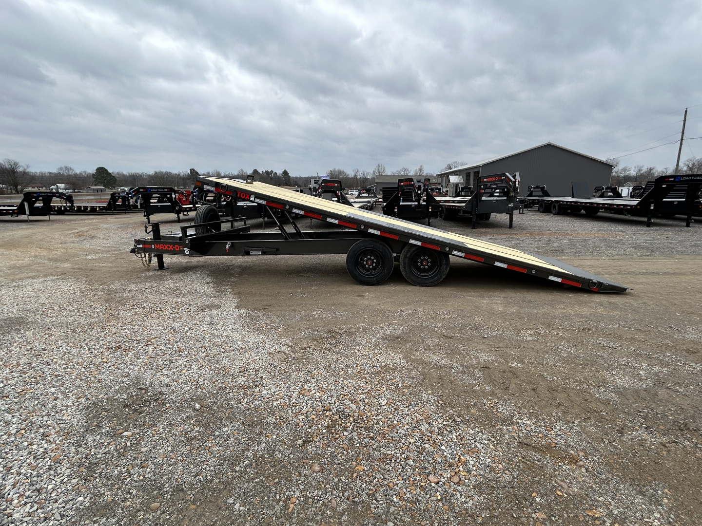 New 2026 MAXXD Deckover Tilt Trailer | 102" x 22' 17.5K GVWR