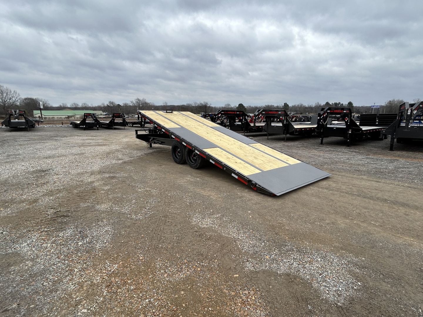 New 2026 MAXXD Deckover Tilt Trailer | 102" x 22' 17.5K GVWR