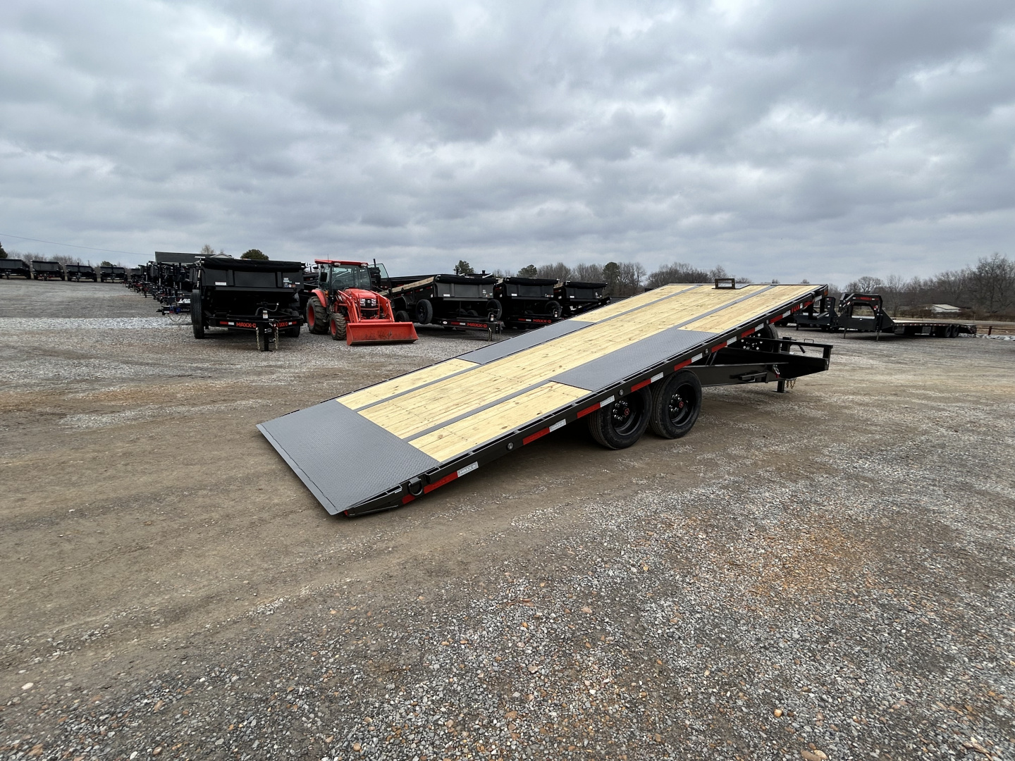 New 2026 MAXXD Deckover Tilt Trailer | 102" x 22' 17.5K GVWR