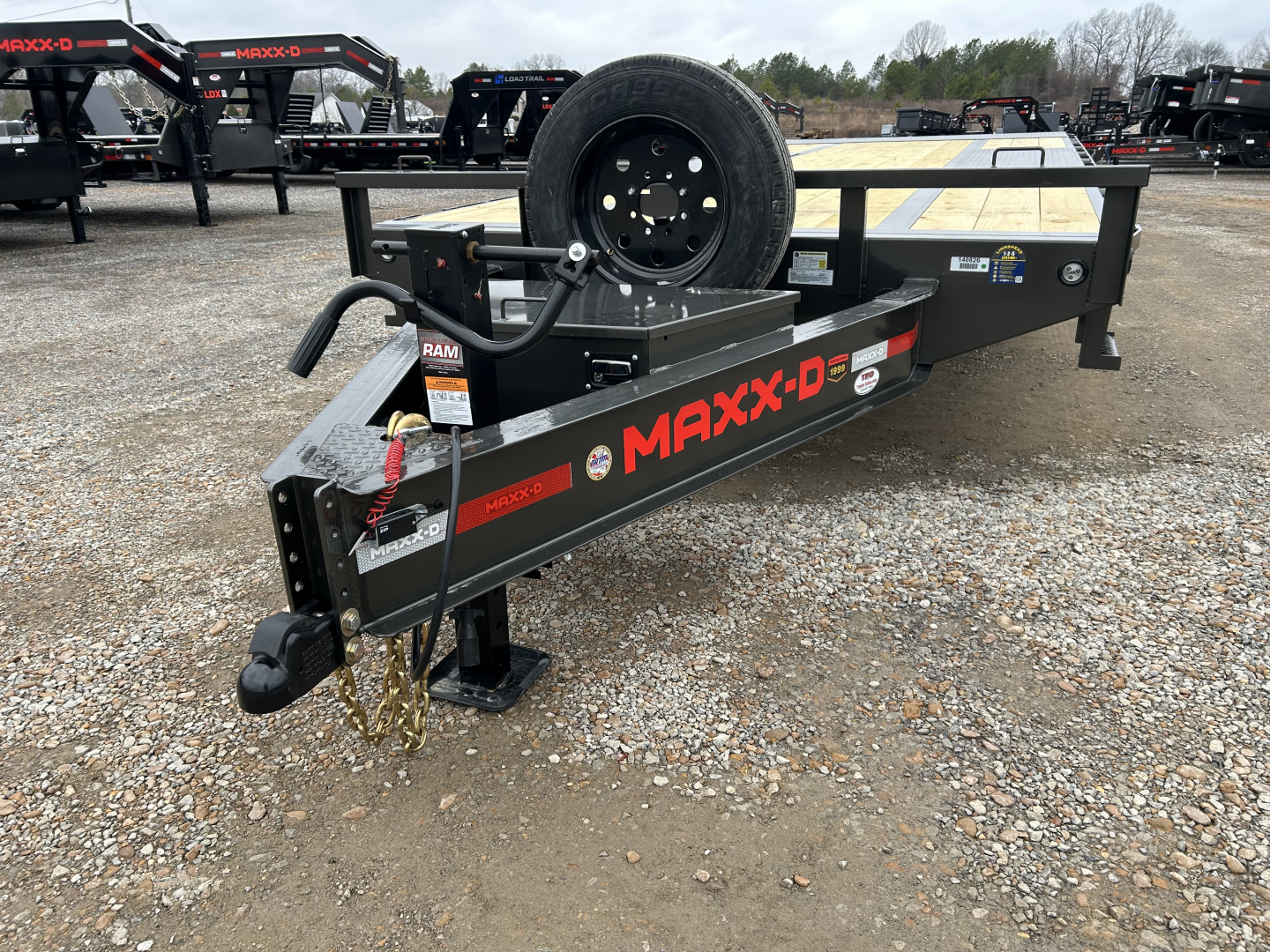 New 2026 MAXXD Deckover Tilt Trailer | 102" x 22' 17.5K GVWR