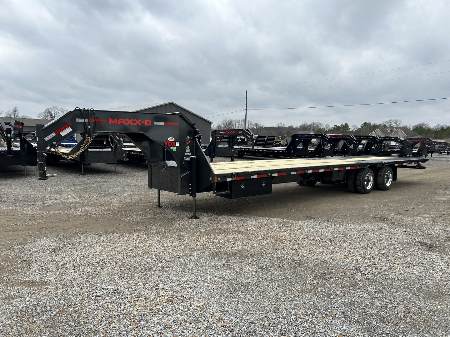 New 2026 MAXXD Gooseneck Trailer | 34' x 102' 30K GVWR