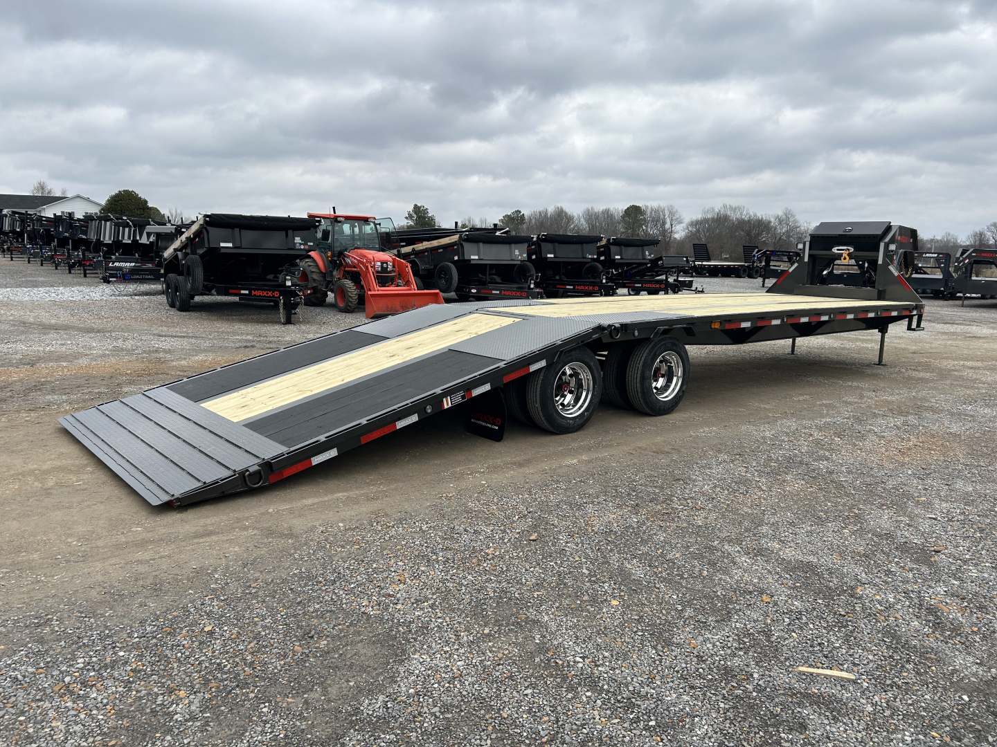 New 2026 MAXXD Gooseneck Trailer | 34' x 102' 30K GVWR