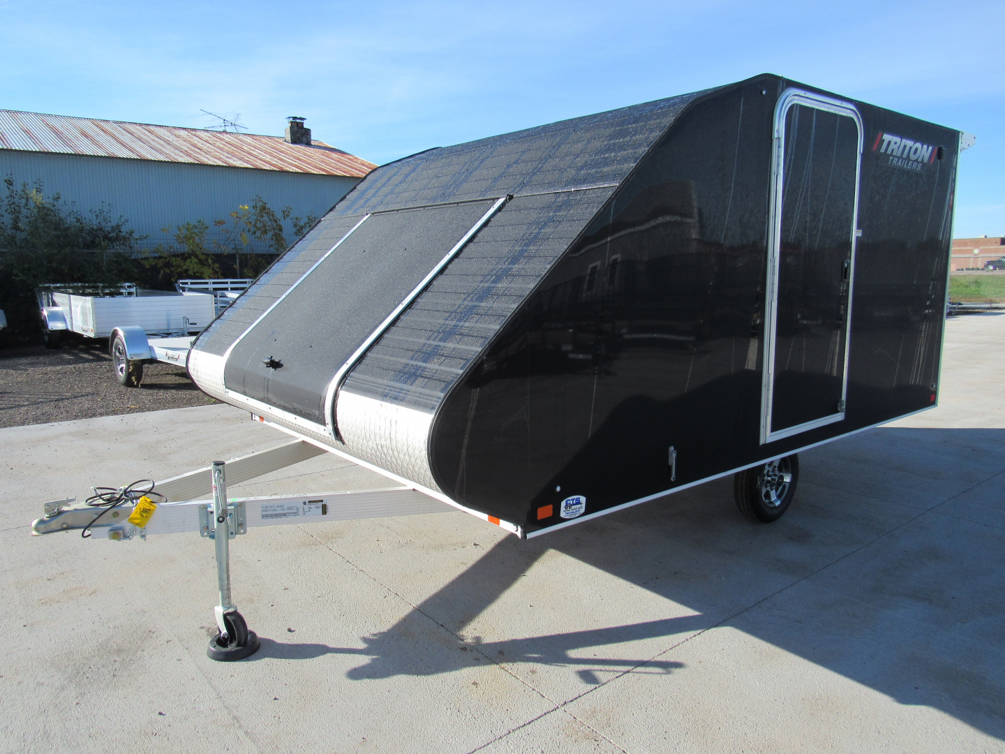 New 2026 Triton Trailers 8.5x12ft TC128 Snowmobile Trailer