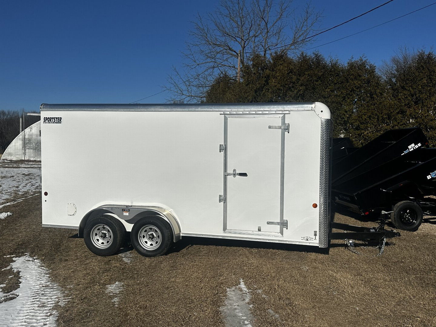 New 2026 CarMate Trailers 7x16 Enclosed Trailer