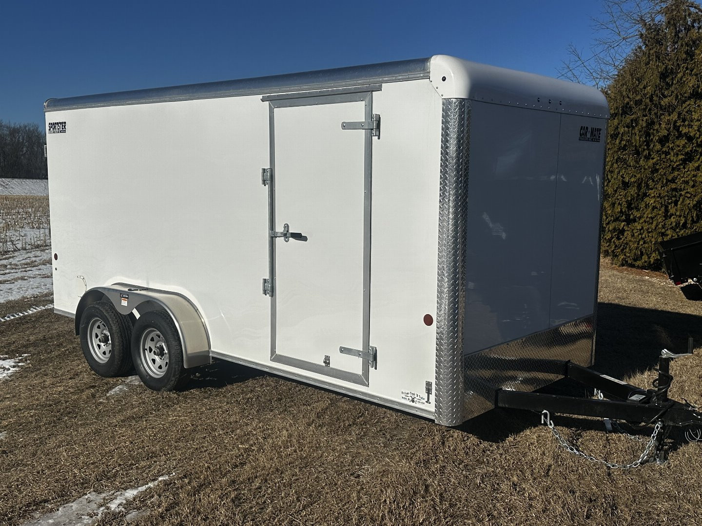 New 2026 CarMate Trailers 7x16 Enclosed Trailer