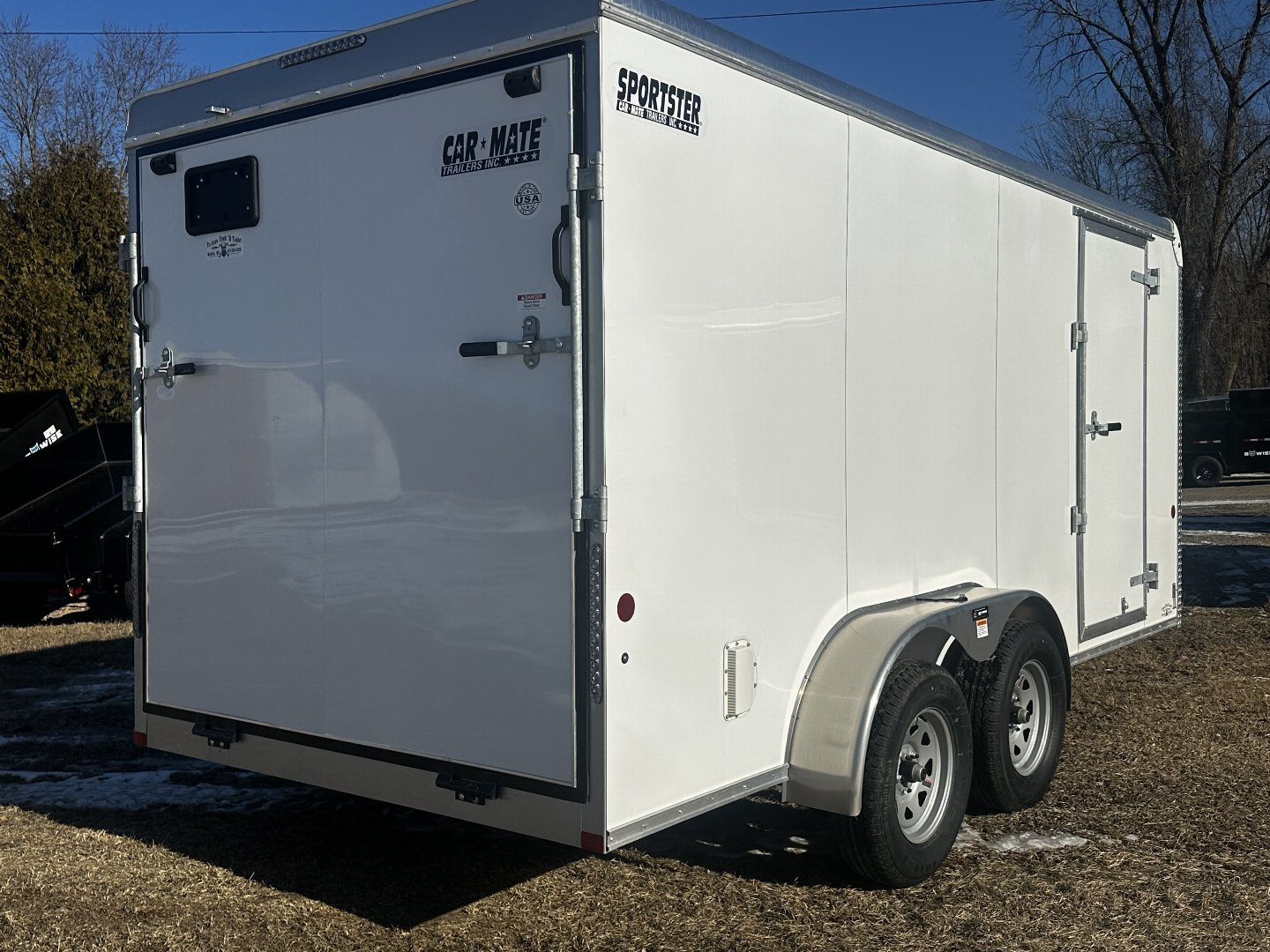 New 2026 CarMate Trailers 7x16 Enclosed Trailer
