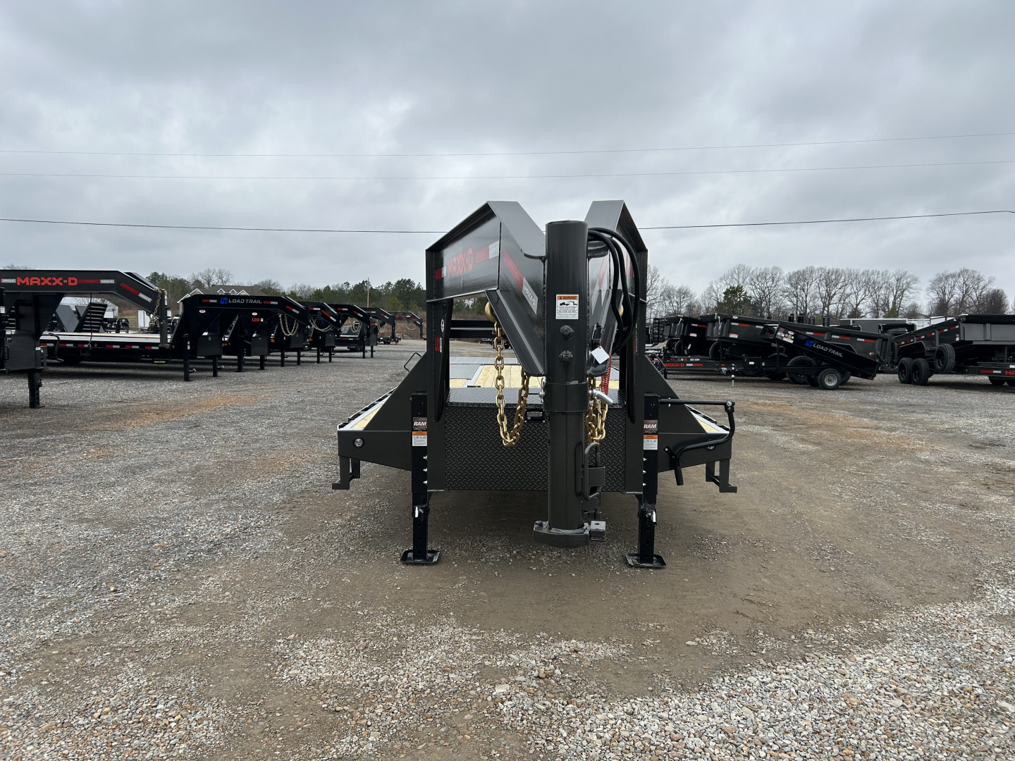 New 2026 MAXX-D 102"X25' 25.9K Gooseneck Flatbed Trailer