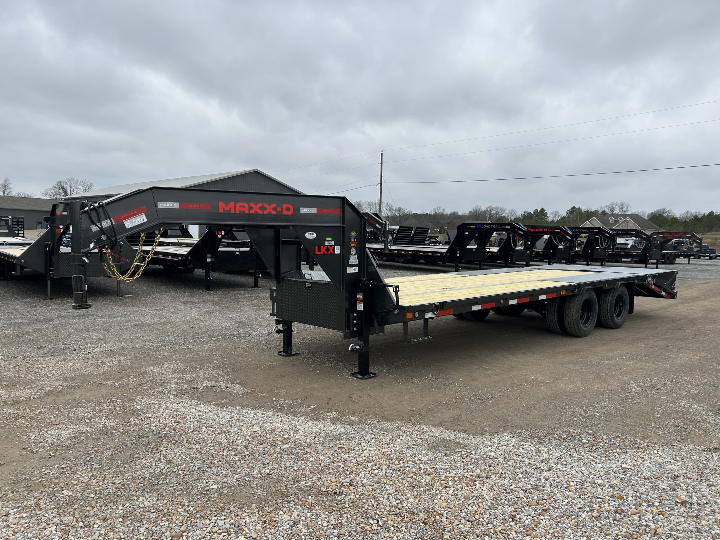 New 2026 MAXX-D 102"X25' 25.9K Gooseneck Flatbed Trailer